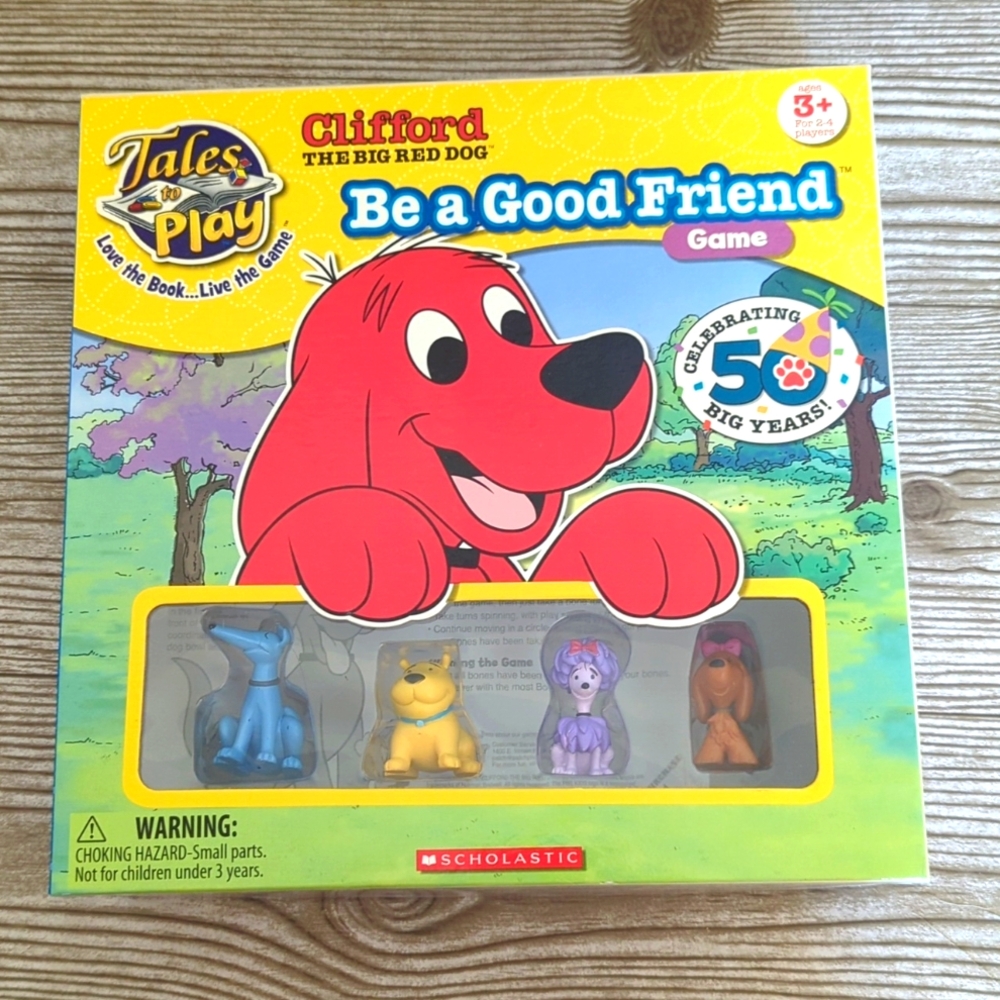 Clifford the Big Red Dog Be a Good Friend game